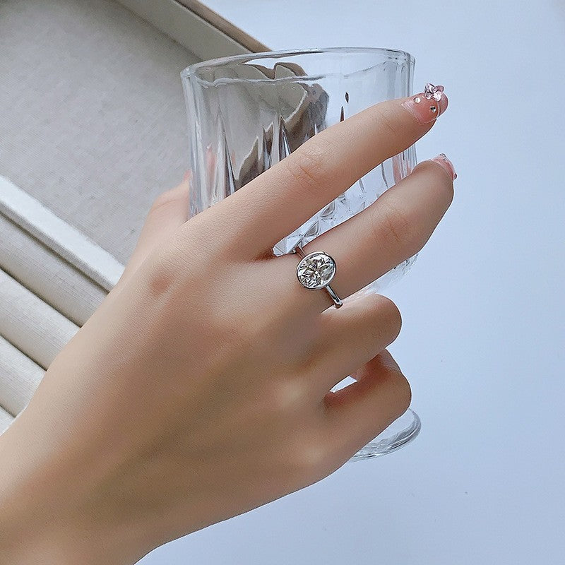 Bezel Solitaire Moissanite Ring Series