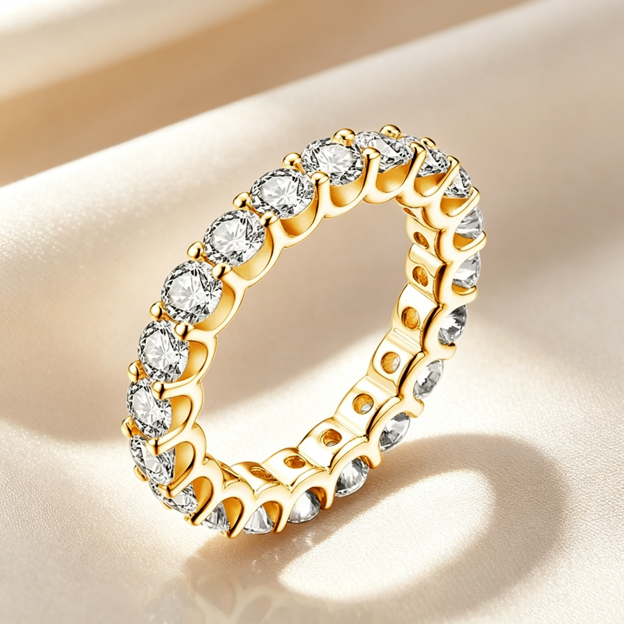 Timeless Eternity Pavé Ring