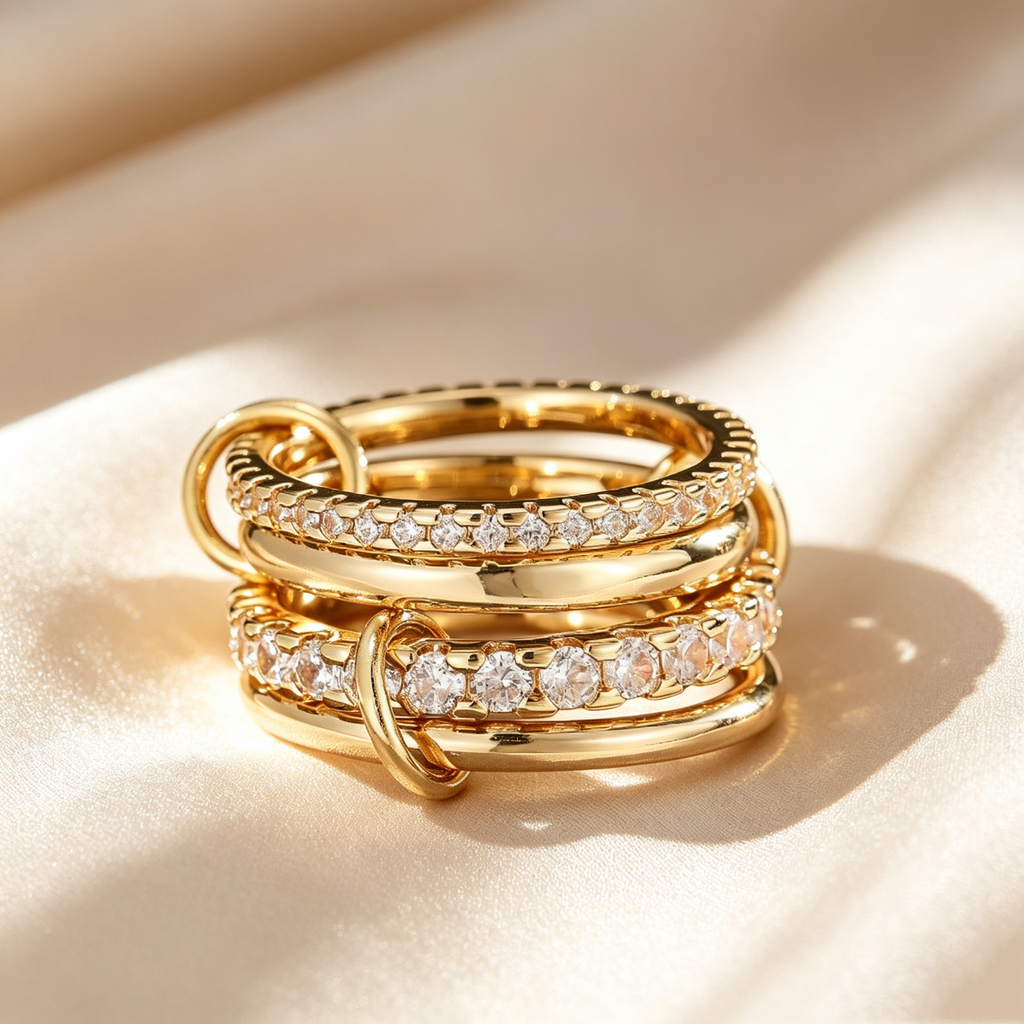 Eternal Quad Interlock Ring