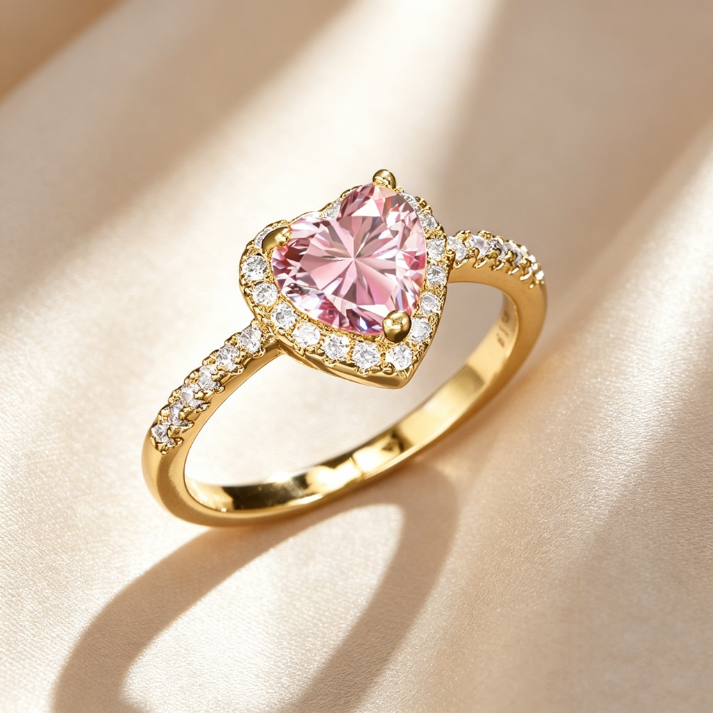 Heart Moissanite Ring Collection