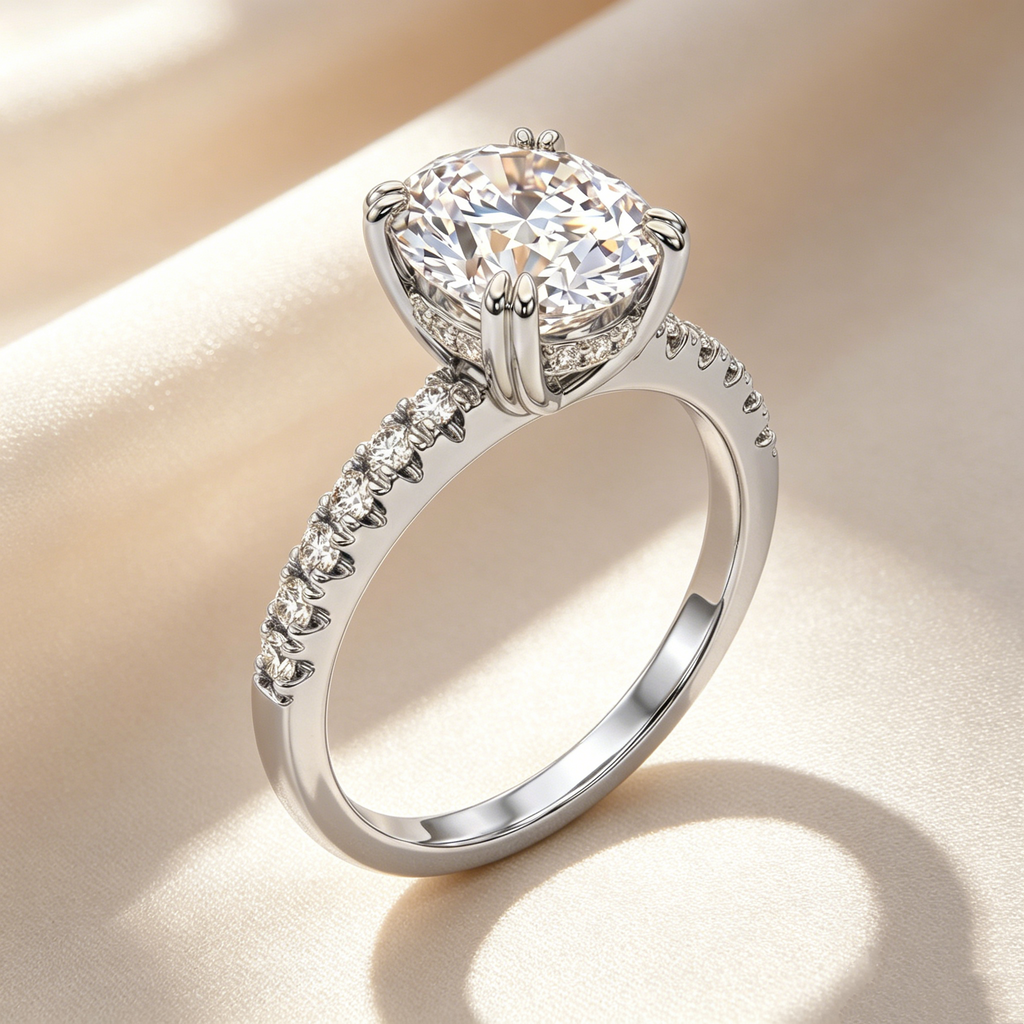 Grace Oval Bridal Ring