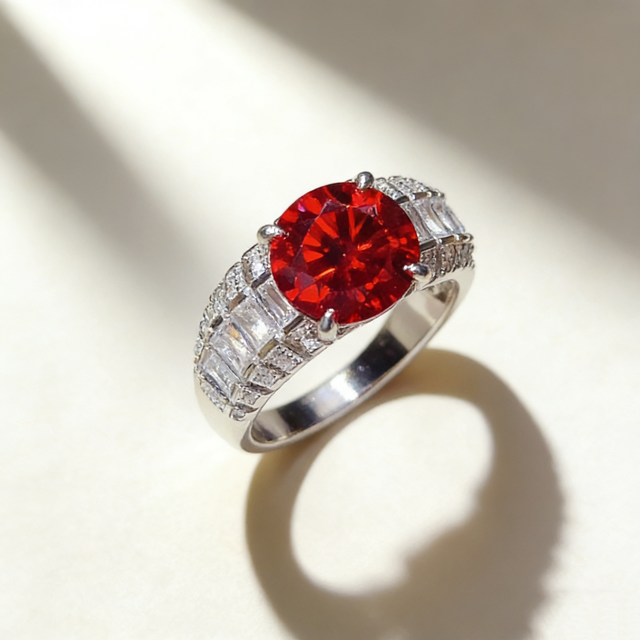 Imperial Ruby Lab-Grown Ring