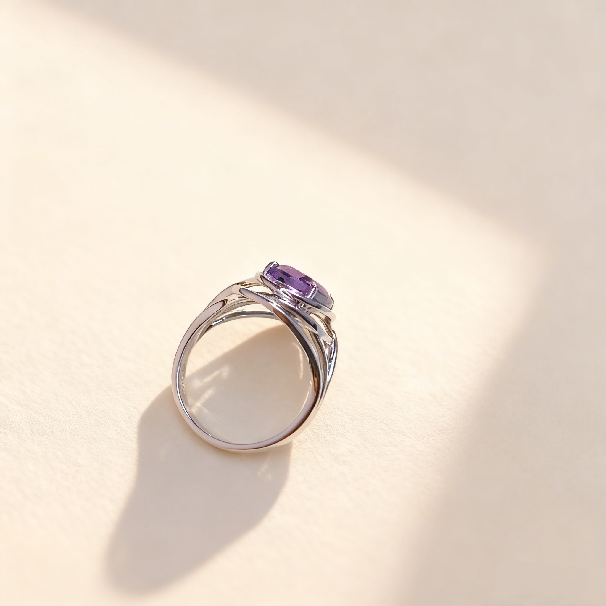 Amethyst Wrap Ring