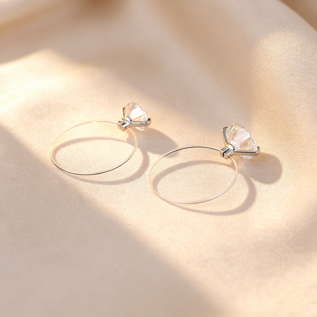 Mermaid Tears Invisible Floating Ring