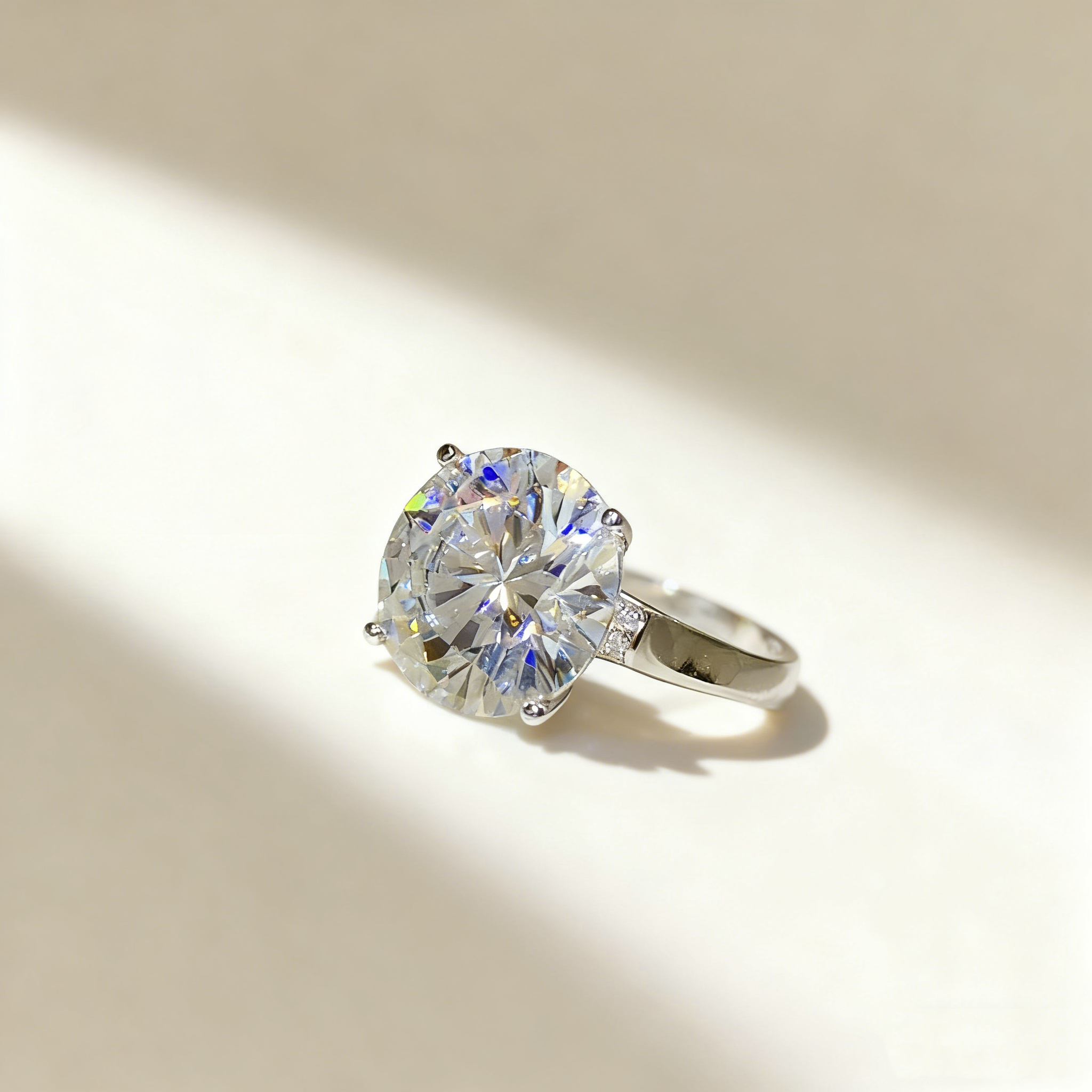 Eternal White Diamond Ring