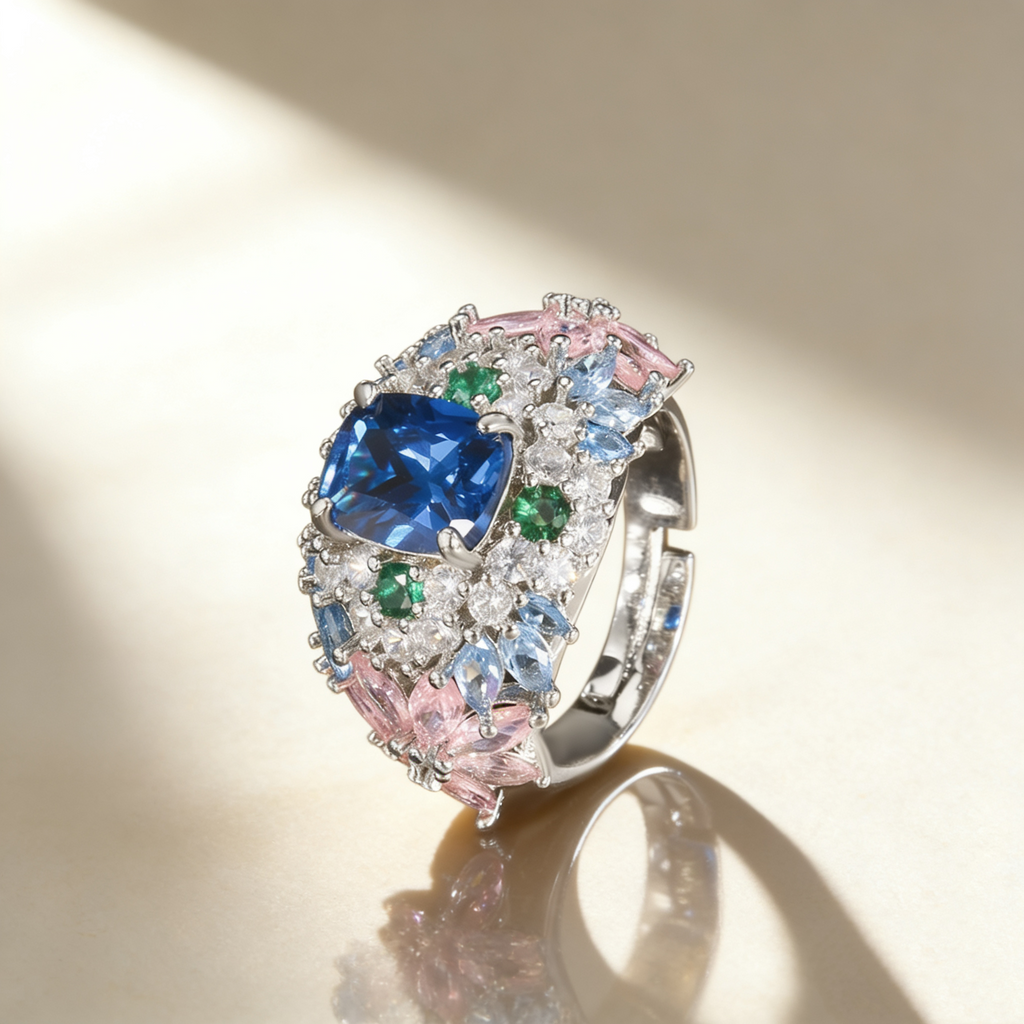 Multicolor Gemstone Ring