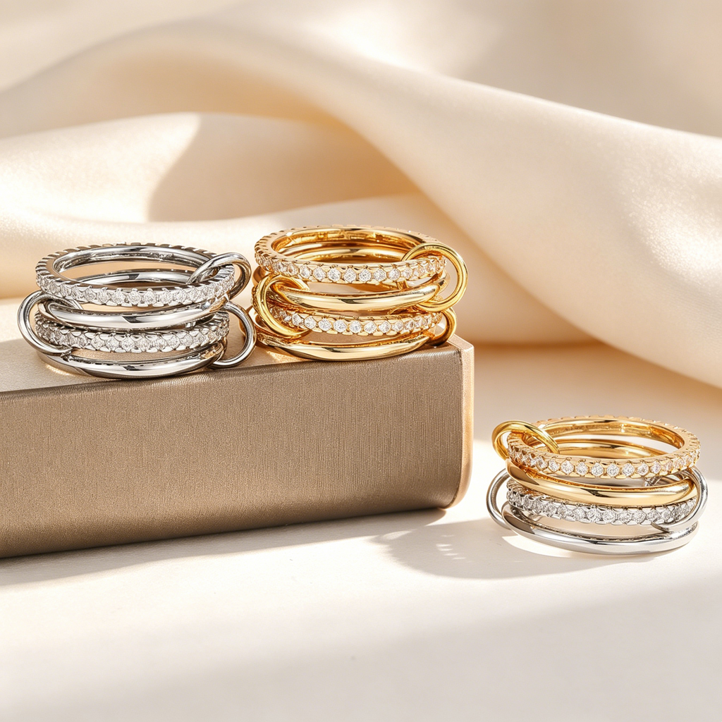 Eternal Quad Interlock Ring