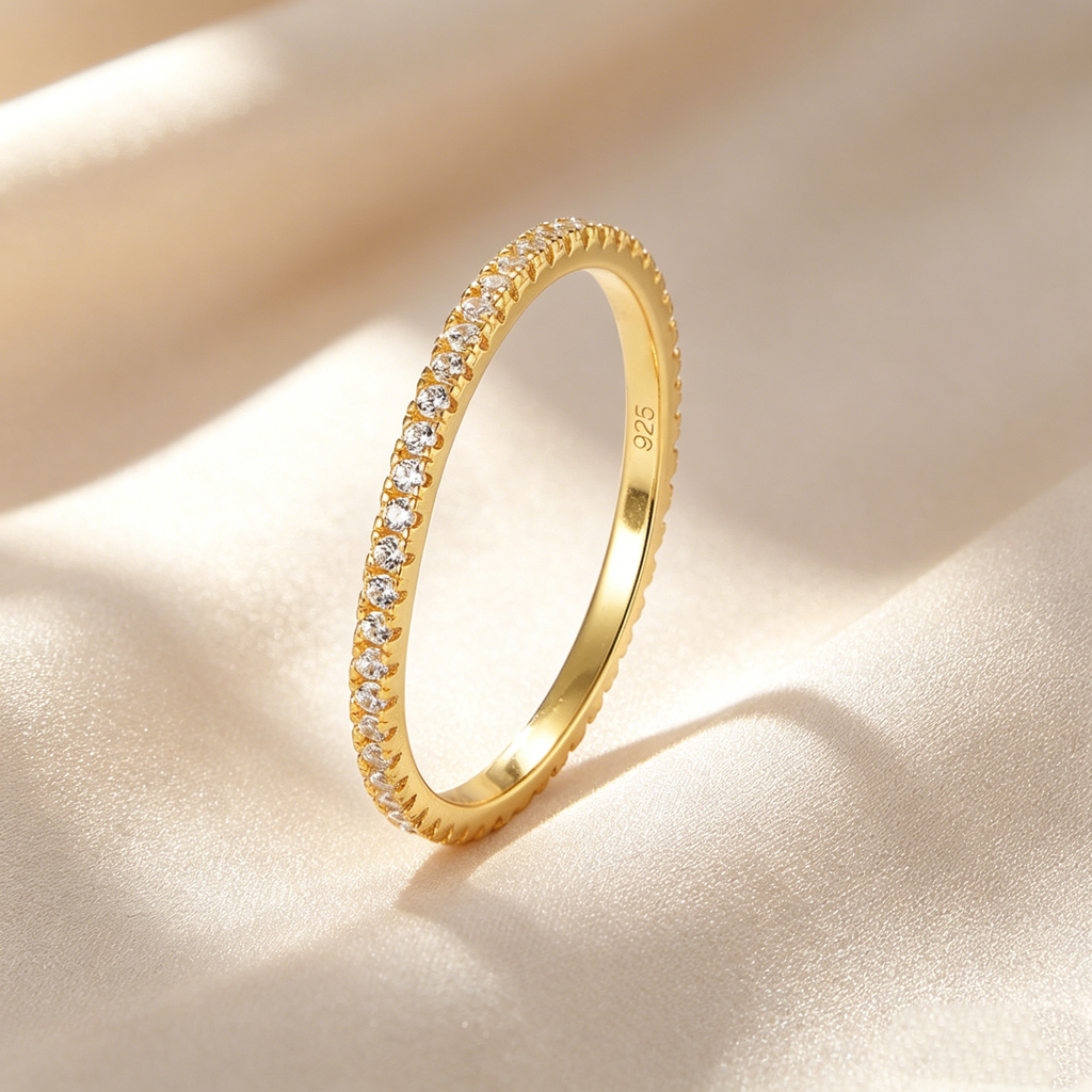 Rainbow Full Eternity Ring