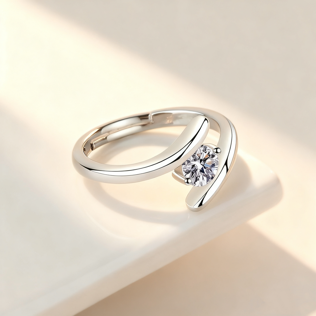 Wheel of Fortune Good Luck Diamond Ring