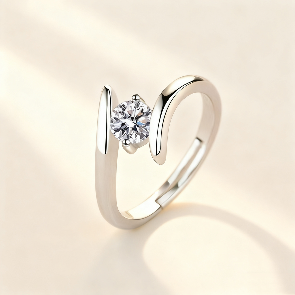 Wheel of Fortune Good Luck Diamond Ring