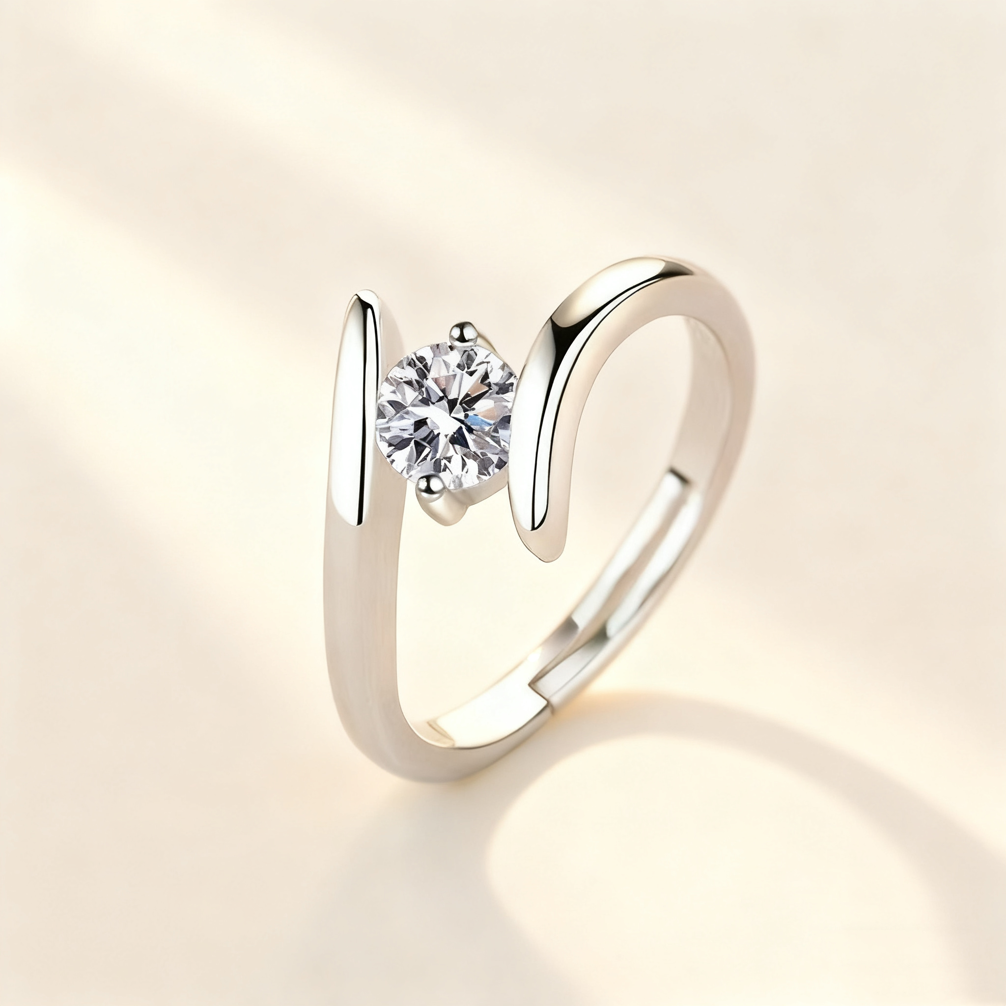 Wheel of Fortune Good Luck Diamond Ring