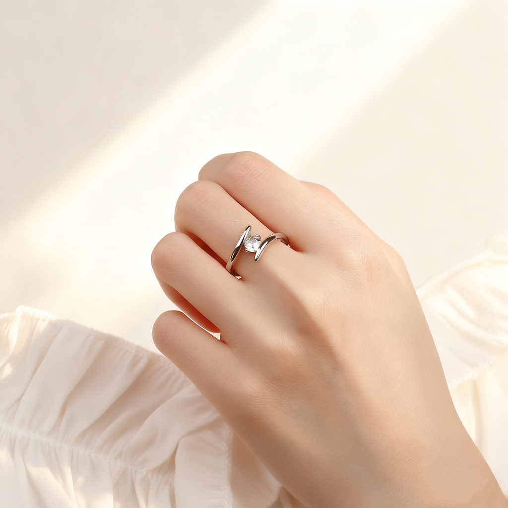 Wheel of Fortune Good Luck Diamond Ring