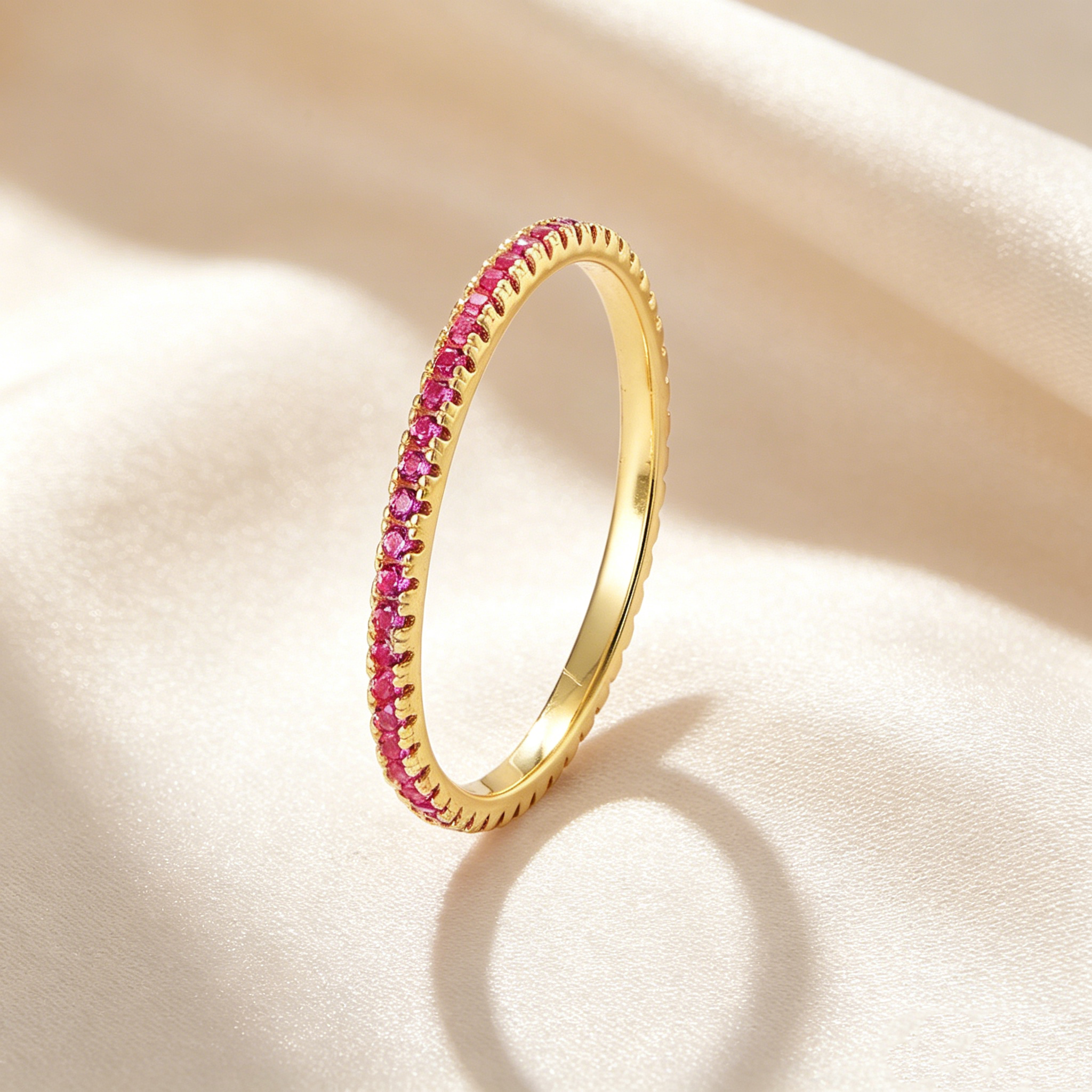 Rainbow Full Eternity Ring