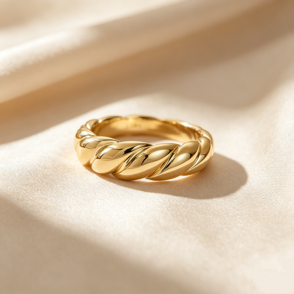 Timeless Twisted Dome Ring