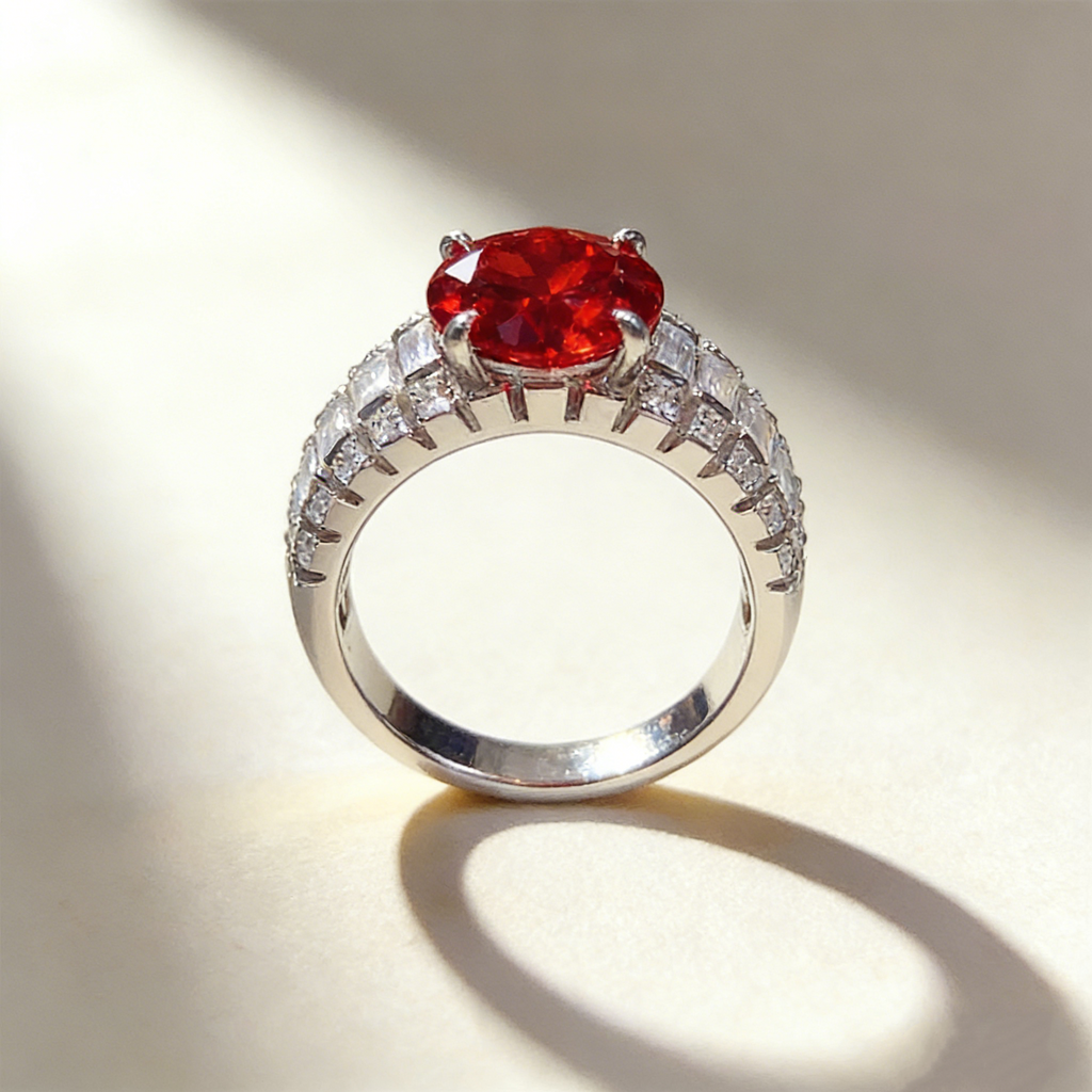 Imperial Ruby Lab-Grown Ring
