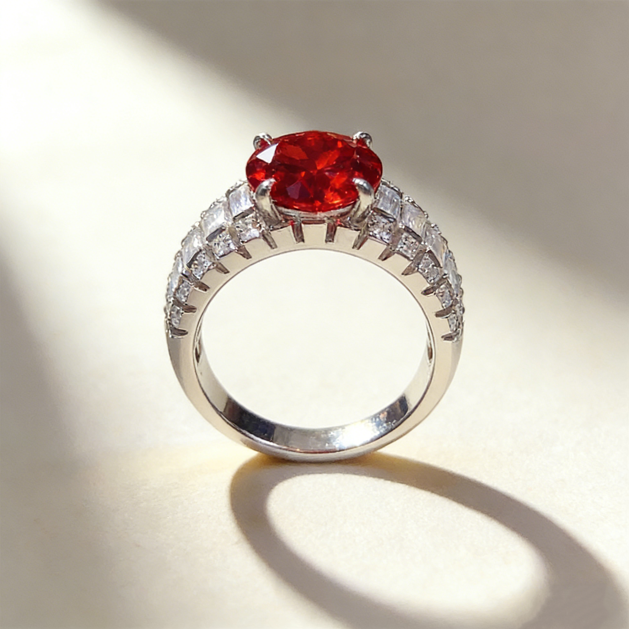 Imperial Ruby Lab-Grown Ring