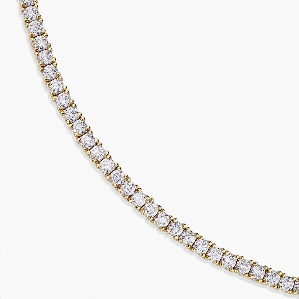 The Jetsetter Lab Diamond Tennis Necklace