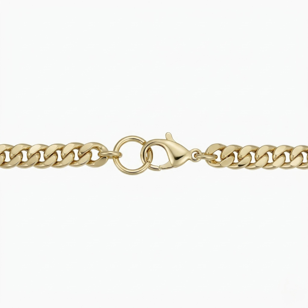 Estate Cuban Bracelet - Gold