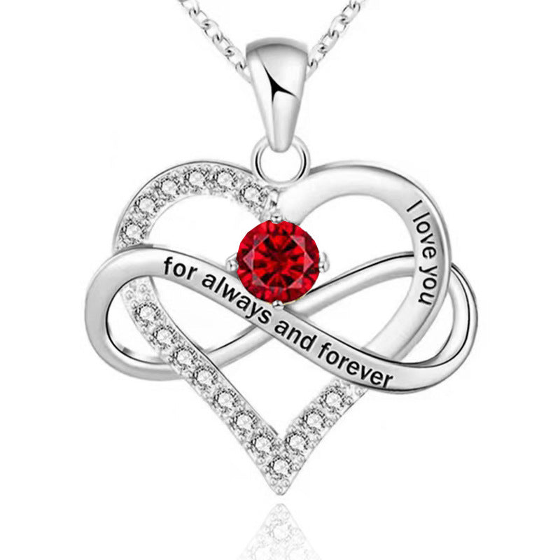 Always and Forever Birthstone Necklace