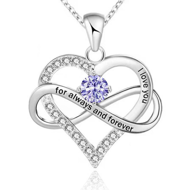 Always and Forever Birthstone Necklace
