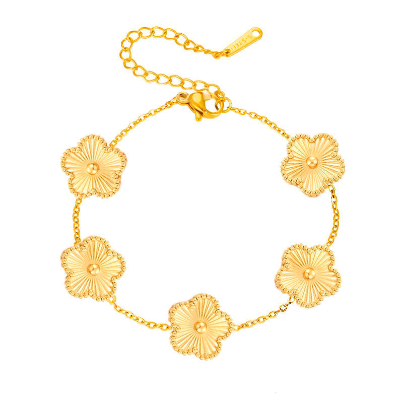 Florielle Bloom Charm Bracelet | Gold
