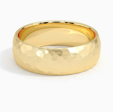 Elric Textured Core Ring | Gold