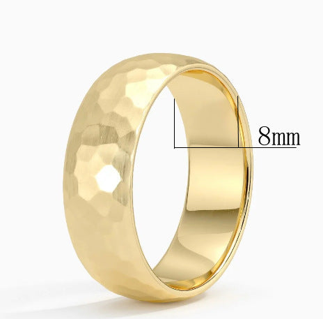 Elric Textured Core Ring | Gold