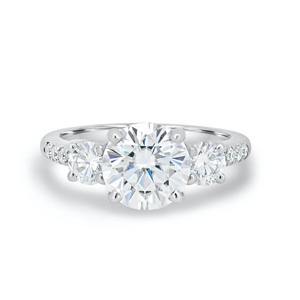 Eternal Trilogy Center Stone Ring