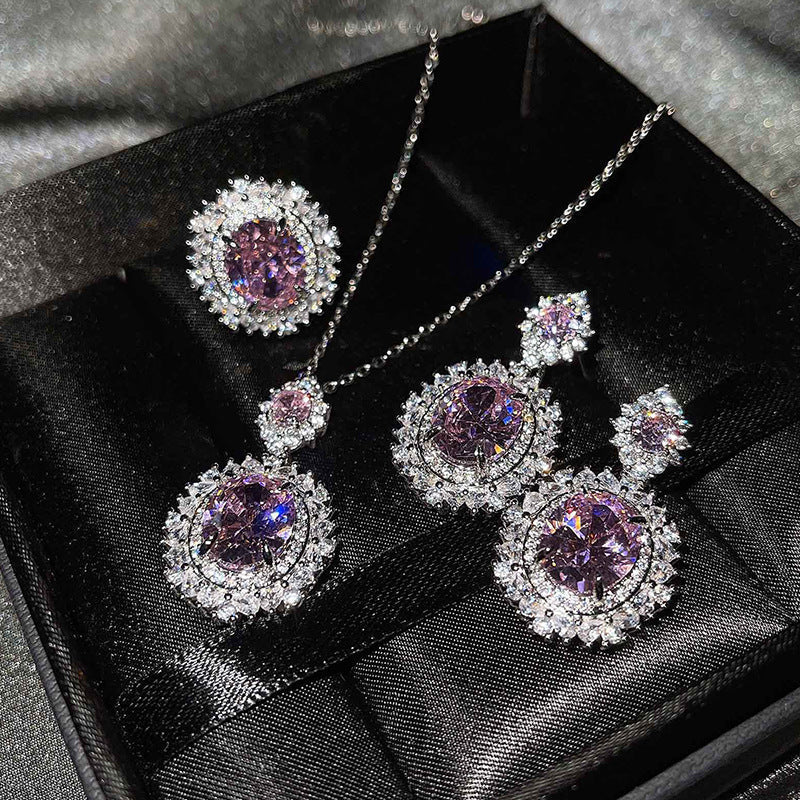 Vespera Aetherin Yellow Set | White Gold