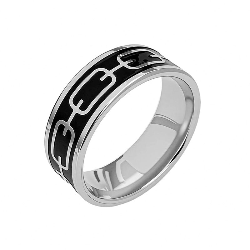 Urban Link Ring | White Gold