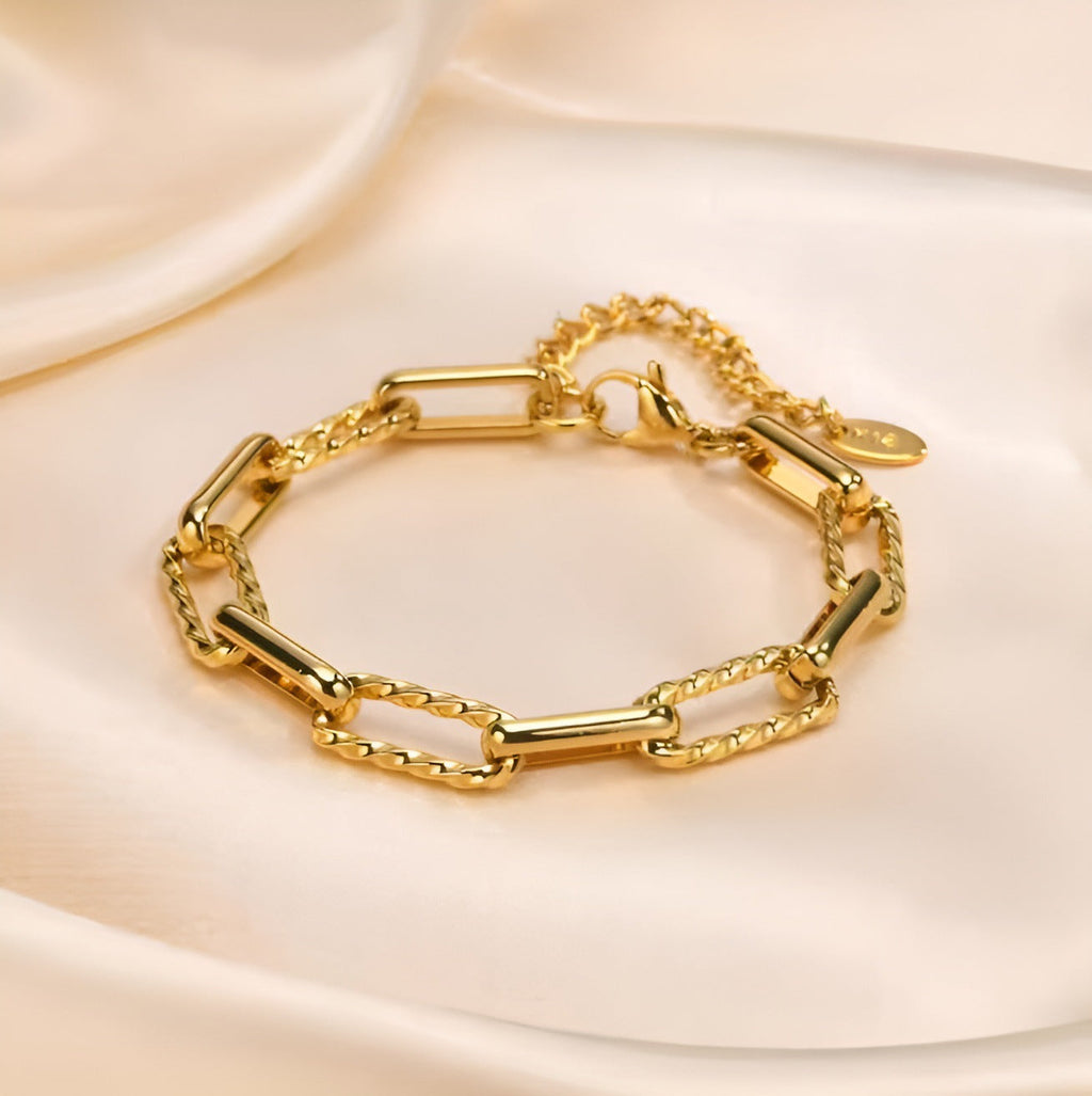 Chunky Link Lorielle Bracelet | Gold
