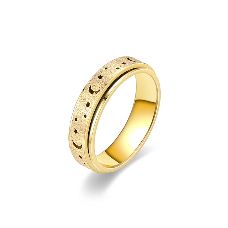 Atlas Night Sky Ring | Rose Gold