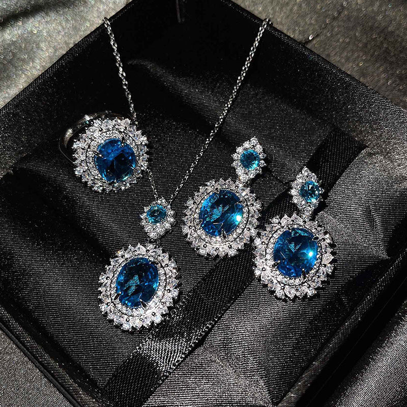 Vespera Aetherin Yellow Set | White Gold