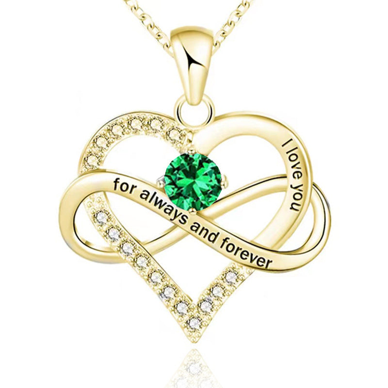 Always and Forever Birthstone Necklace