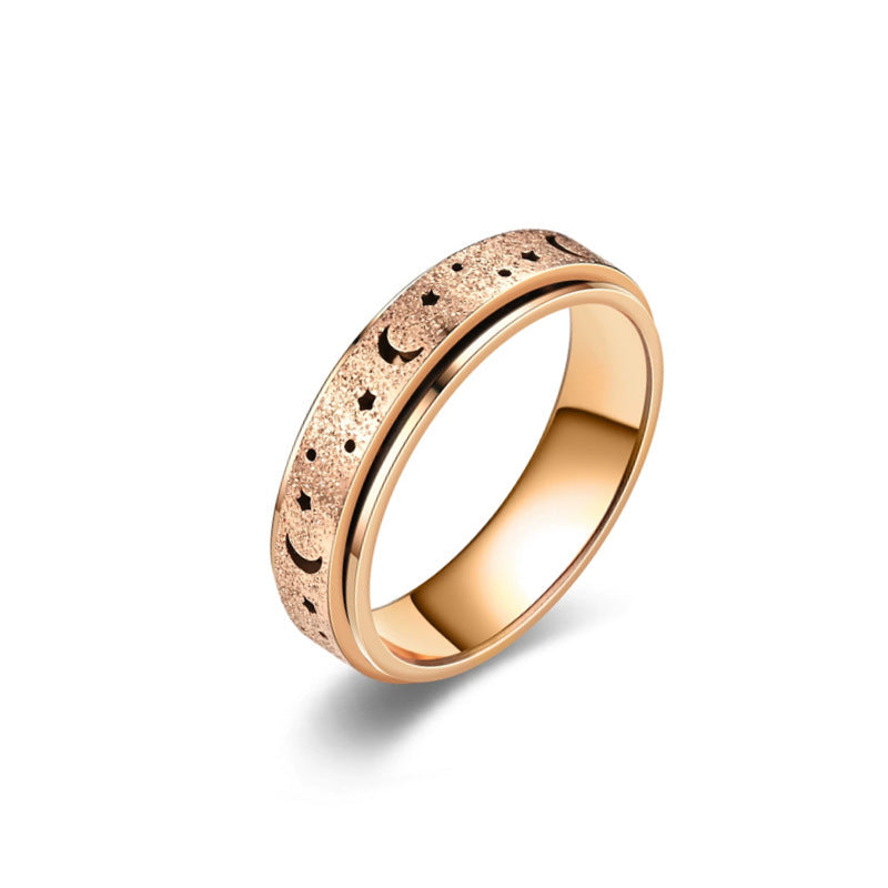 Atlas Night Sky Ring | Rose Gold