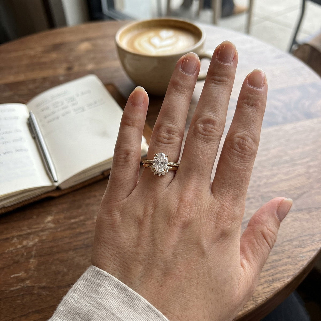 Grace Oval Bridal Ring
