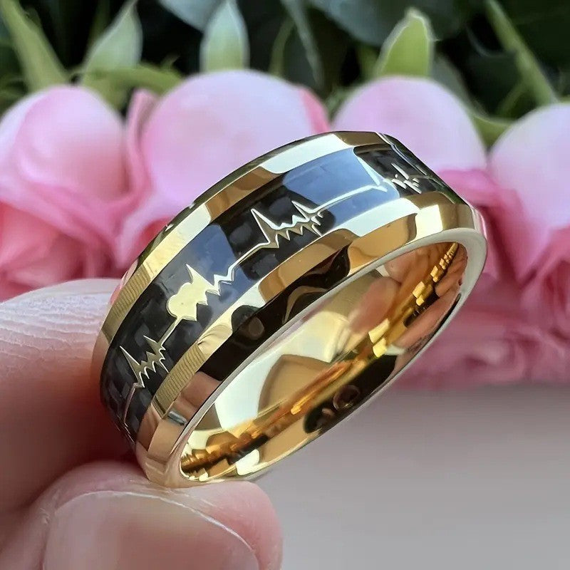 Pulsewave Band Ring