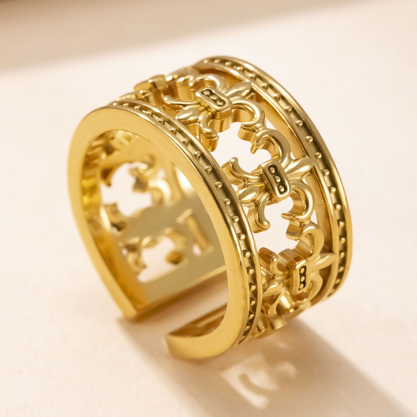 Forge Imperial Crown Ring | Gold