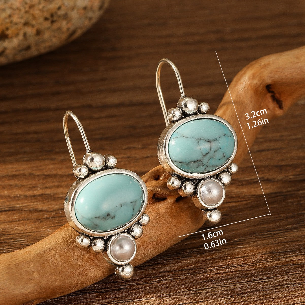 Briselle Shorelight Earrings | White Gold