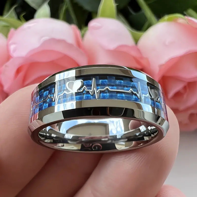 Pulsewave Band Ring