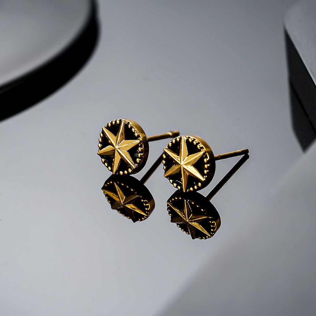 Ardyn Northstar Stud Earring | White Gold