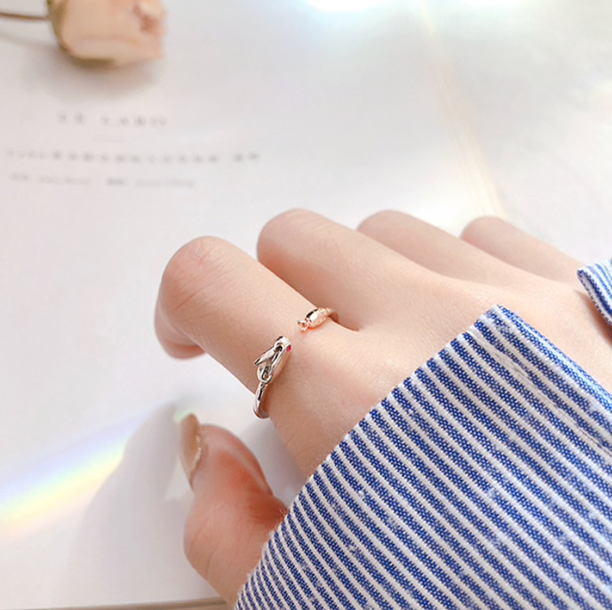 Rabbit & Carrot Ring
