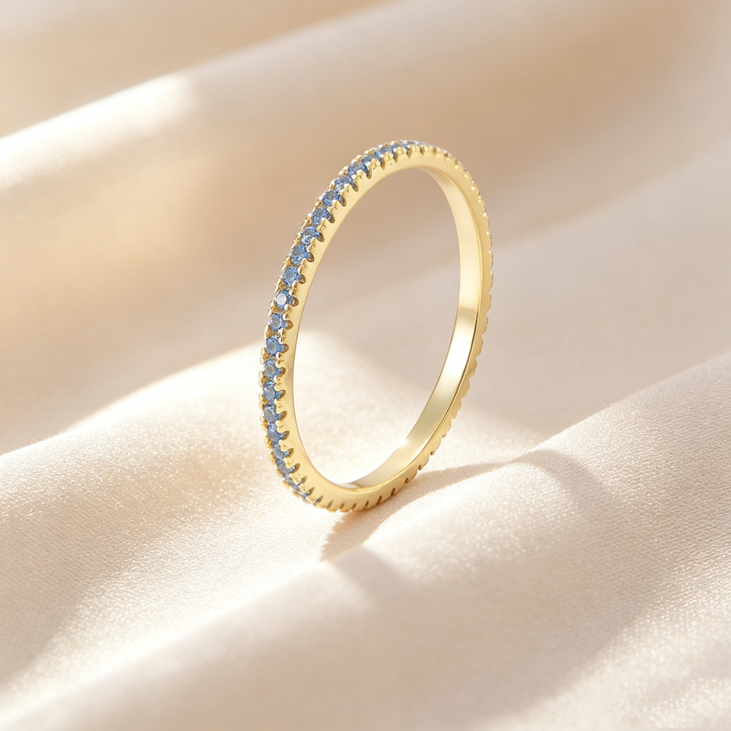 Rainbow Full Eternity Ring