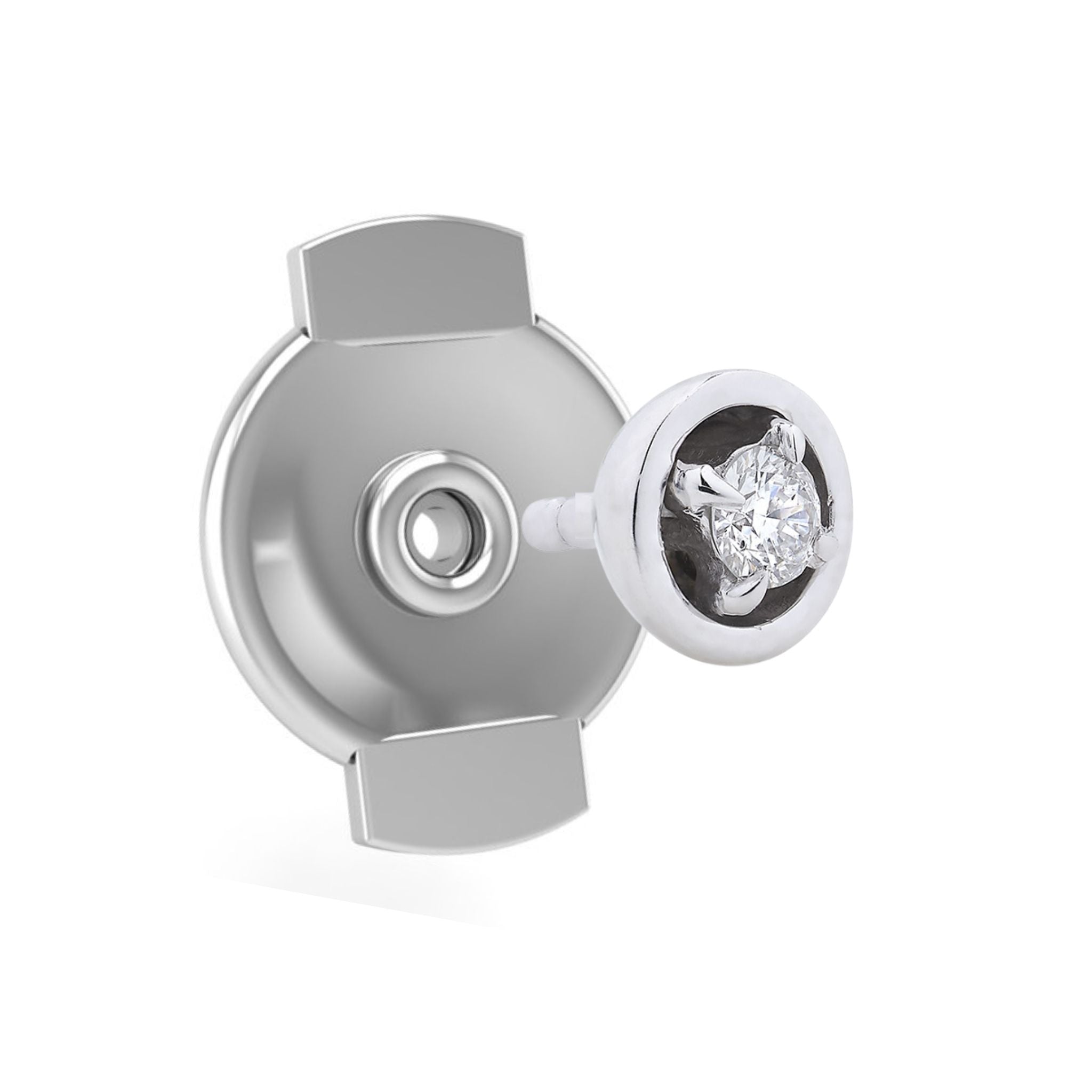 Center-of-Attention Diamond Back-Off Stud