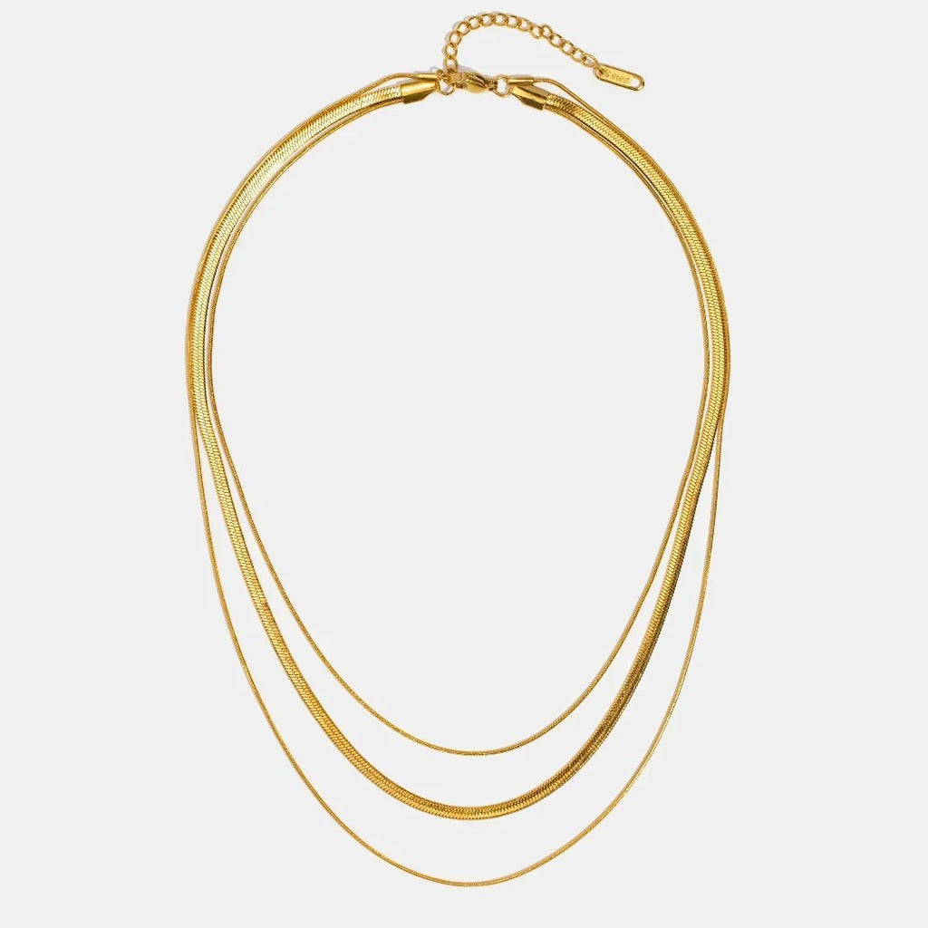 Avielle Multi-Layered Necklace | Gold