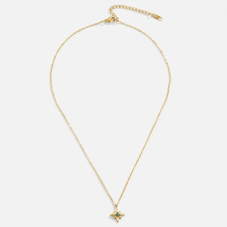Estelle Celestial Gem Necklace | Gold
