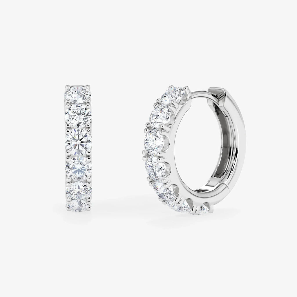 The Jetsetter Lab Diamond Tennis Hoops