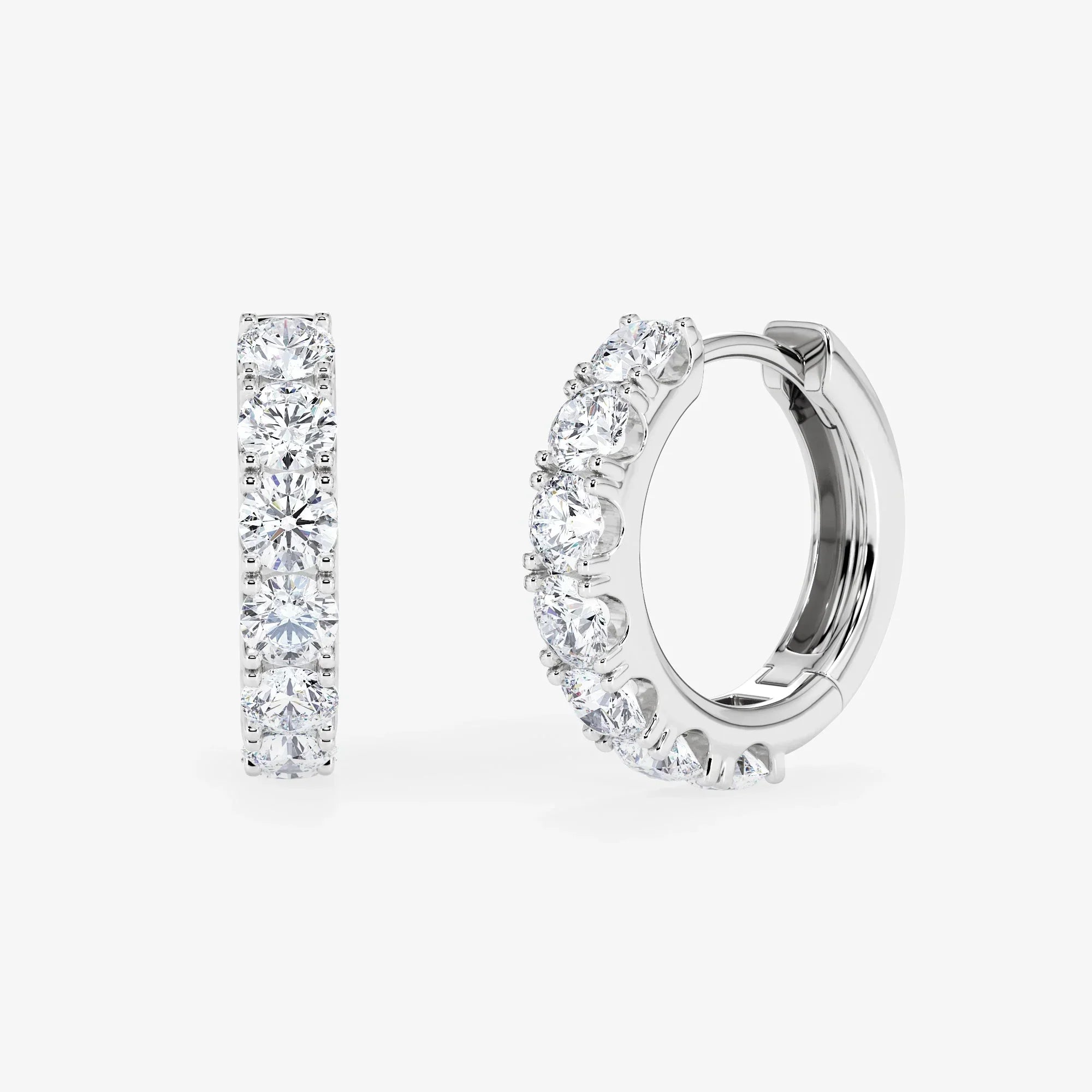 The Jetsetter Lab Diamond Tennis Hoops