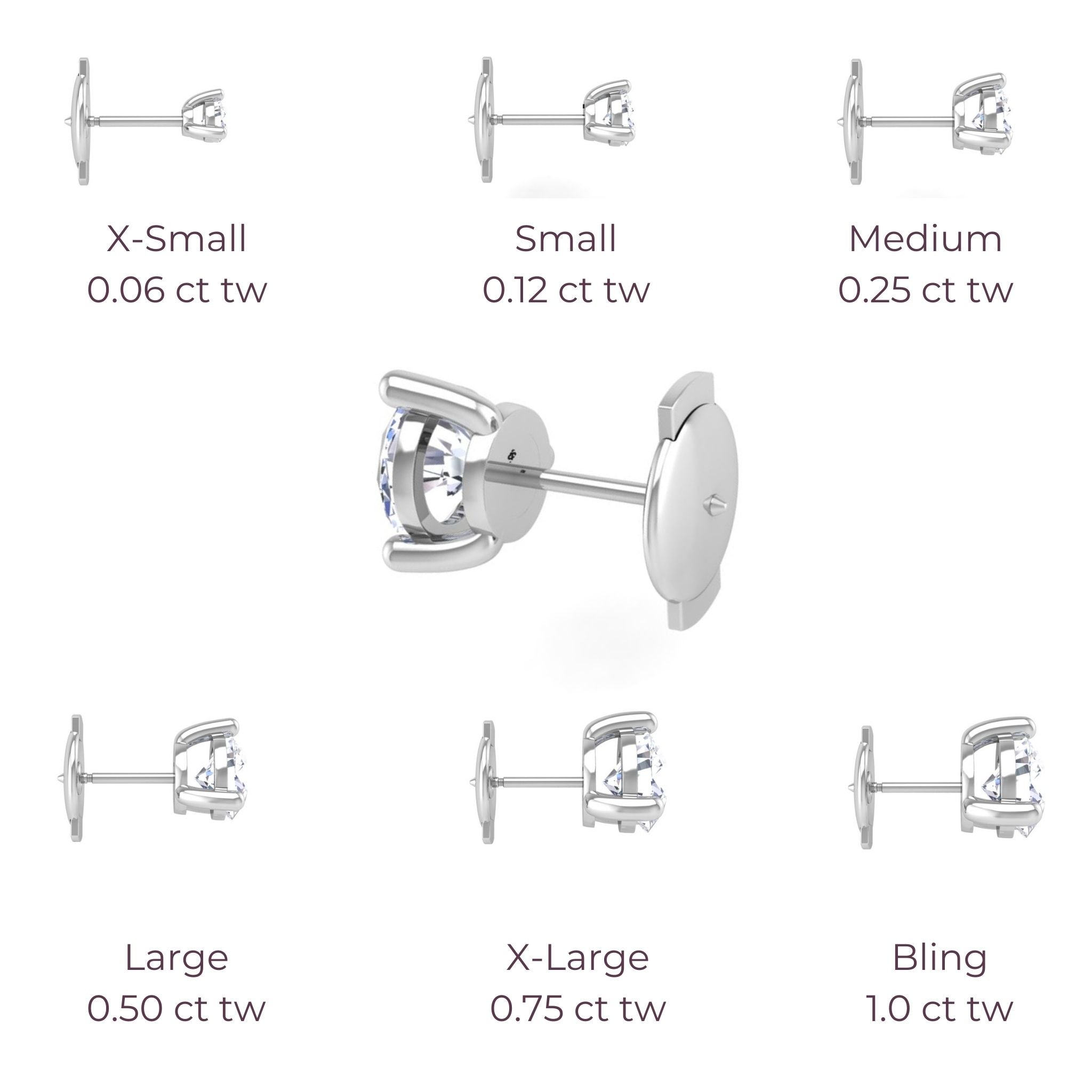 You're-a-Stud Diamond Back-Off Stud